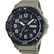 RRP £40.20 Casio Men Analogue Quartz Watch with Plastic Strap MRW-210H-5AVEF