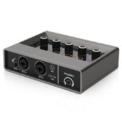 RRP £51.35 XTUGA Q-16 Professional Audio Interface USB Recording