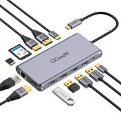 RRP £76.85 QGeeM USB C Hub