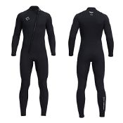 RRP £33.49 Owntop Wetsuit 3mm Neoprene Full Diving Suits Thermal Stretch Swimwear for Men