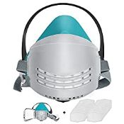 RRP £17.85 ANUNU Respirator Mask with 20 Filters