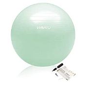 RRP £13.39 VIAVITO 200kg Anti-Burst Gym Swiss Ball with Pump - Sea Foam Green - 55cm
