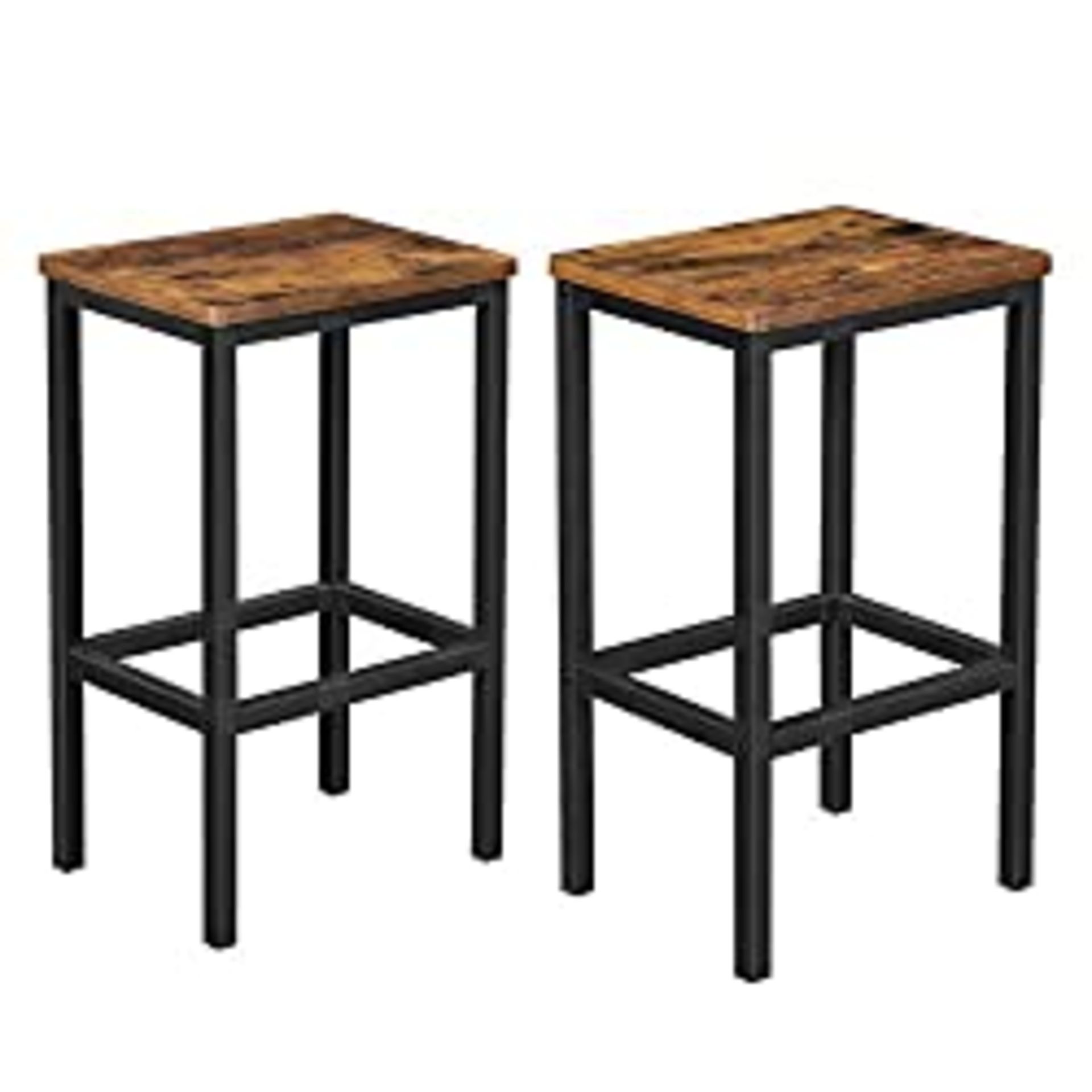 RRP £55.82 VASAGLE Bar Stools Set of 2