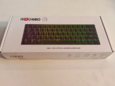 RRP £83.52 HK GAMING GK61 Mechanical Gaming Keyboard 60 Percent