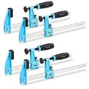 RRP £32.37 SHALL 4-Pack Bar Clamps Set