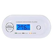 RRP £27.44 Scondaor Carbon Monoxide Alarm Detector EN 50291 Certified