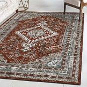 RRP £126.19 Green Decore Vernal Senglea Persian Machine washable