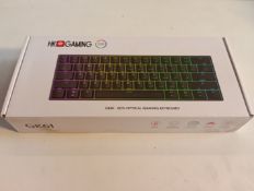 RRP £83.52 HK GAMING GK61 Mechanical Gaming Keyboard 60 Percent