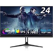 RRP £156.32 Prechen 23.8 Inch 144Hz Frameless Gaming Monitor