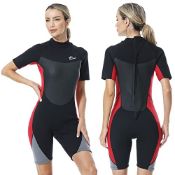 RRP £54.56 Owntop Shorty Wetsuit Women 3mm Neoprene Wet Suit for