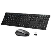 RRP £41.30 Wireless Keyboard and Mouse Set