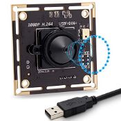 RRP £58.05 Svpro 3.7mm Pinhole Lens USB Camera Module with Microphone