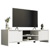 RRP £128.04 Madesa TV Stand Cabinet with Storage Space and Cable Management