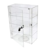 RRP £124.45 PC3721 1 High Gloss Clear Acrylic Display Case with