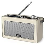 RRP £44.65 DAB/DAB+ & FM Radio Portable Bluetooth Speaker