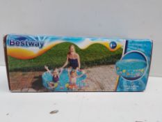 RRP £9.84 Bestway Sea Creature Paddling Pool Kiddie Swimming Pool