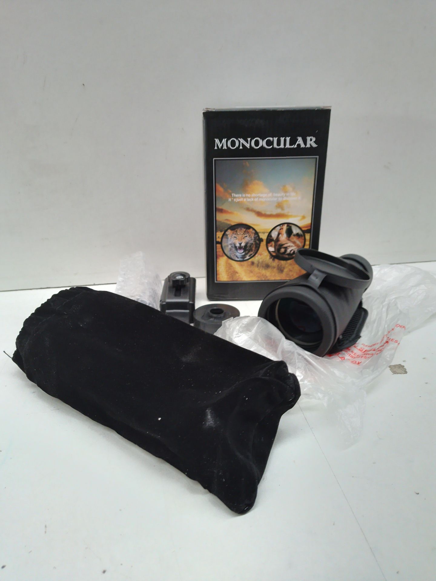 RRP £34.83 12x50 HD Monocular Telescope for Adults Bak4 Prism - Image 2 of 2