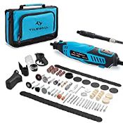 RRP £41.30 Rotary Tool 160W Tilswall Rotary Multi Tool Kit Set