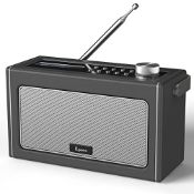 RRP £44.65 DAB/DAB+ & FM Radio Portable Bluetooth Speaker