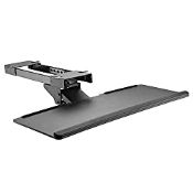 RRP £49.11 Allcam KBTUD02 Ergonomic Underdesk Keyboard Tray Shelf w/Wrist Rest