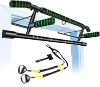 RRP £66.97 Pull Up Bar Doorway Fitness Chin-Up Bar Frame for Home