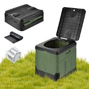 RRP £42.83 OTraki Foldable Camping Toilet