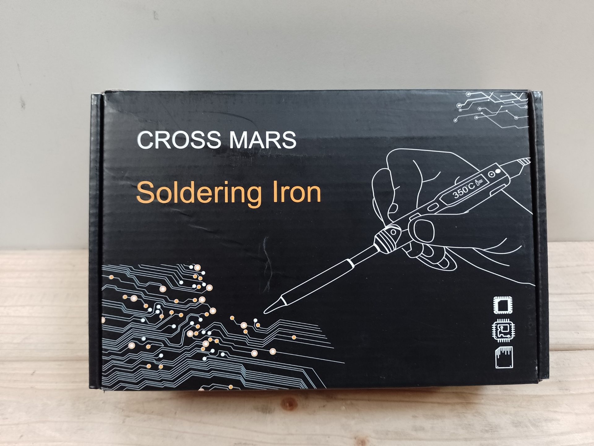 RRP £66.99 CROSS MARS Original Portable Digital TS100 Soldering Iron Set - Image 2 of 2