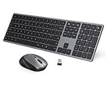 RRP £32.37 Seenda Wireless Keyboard and Mouse Set