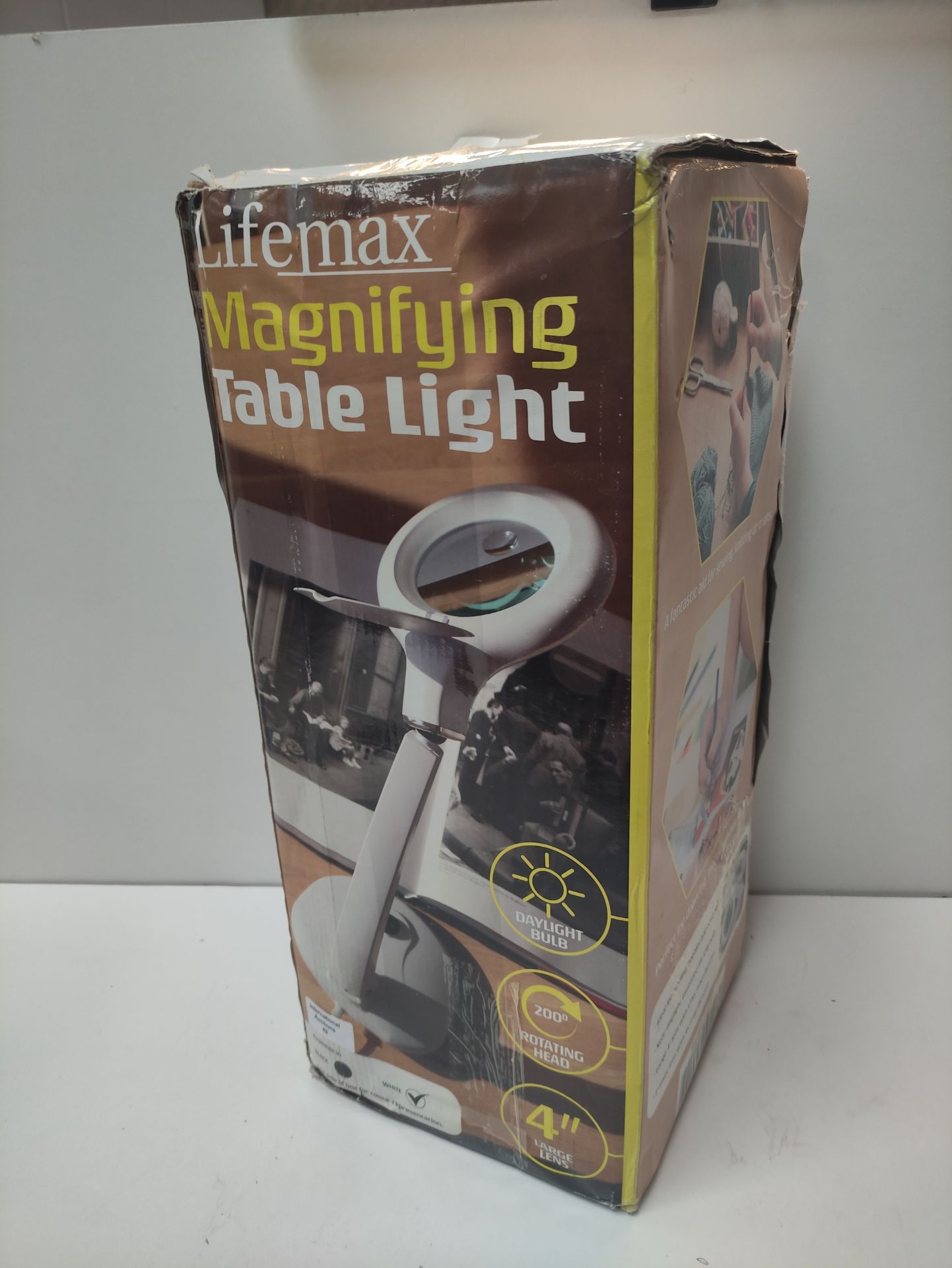 RRP £50.24 Lifemax Magnifying Table Light - White - Image 2 of 2
