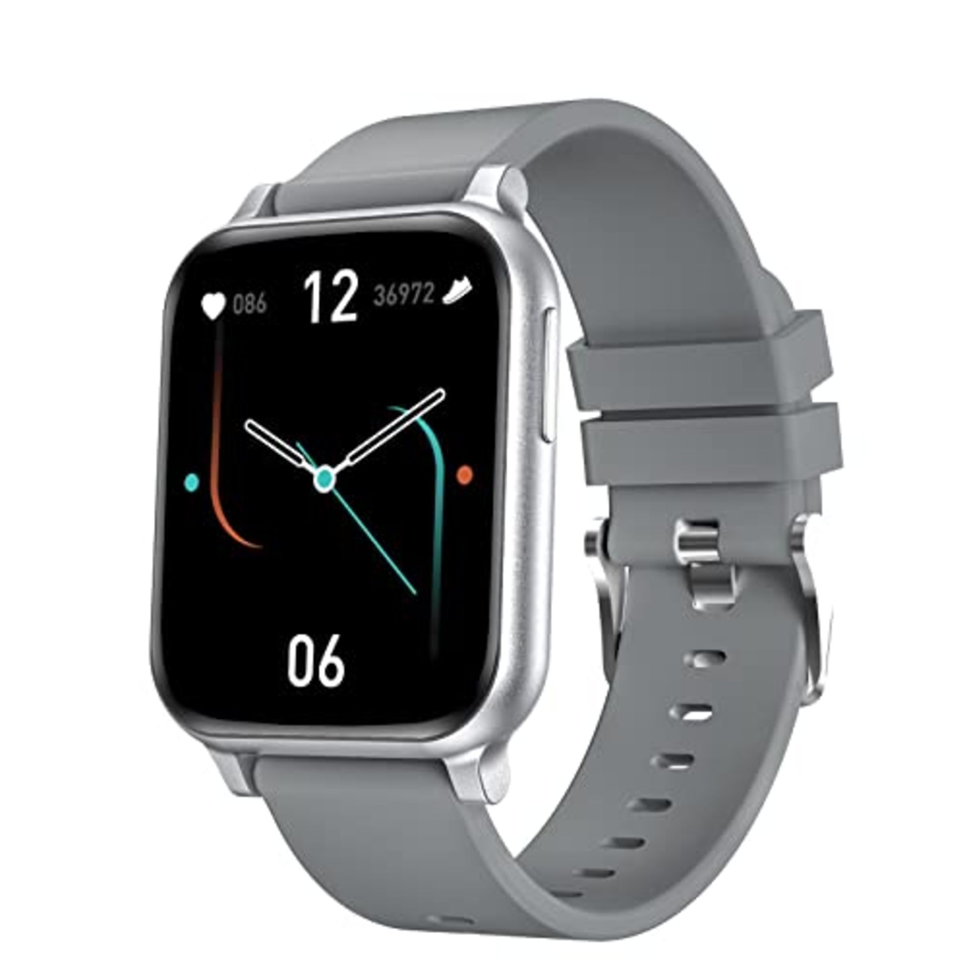 RRP £18.97 AiMoonsa Smart Watch for Android and iOS Phone with 1.69" Touch Screen - Image 2 of 4