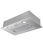 RRP £113.27 CIARRA CBCS5913A Integrated Cooker Hood 52cm Stainless