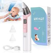 RRP £19.00 URAQT Baby Nasal Aspirator