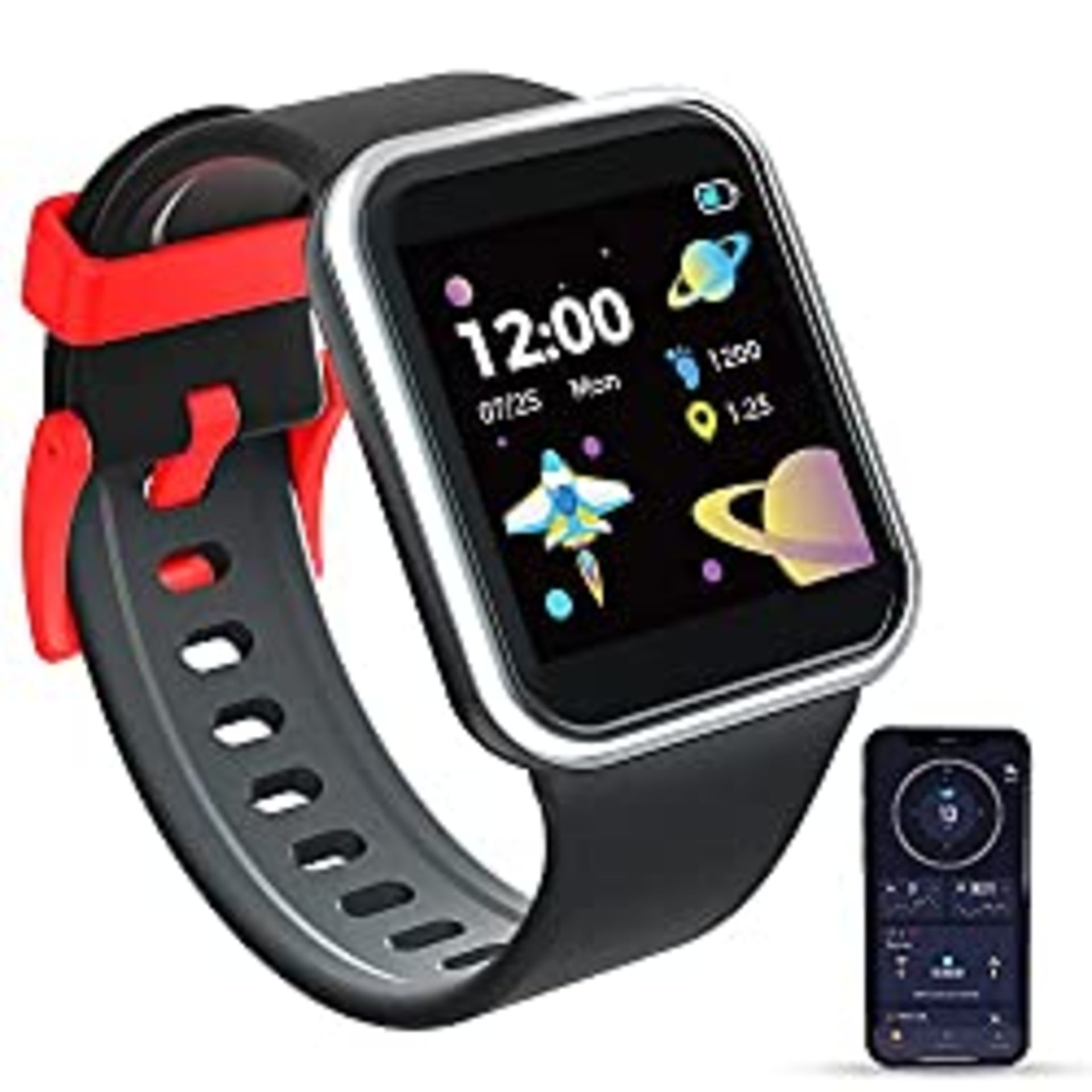 RRP £33.49 Manttely Kids Smart Watch for Boys - Image 2 of 4