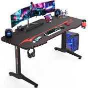 RRP £145.15 Homall Gaming Desk 140 x 60cm Large Computer Table