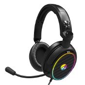 RRP £27.90 STEALTH C6-100 LED Over Ear Gaming Headset PS4/PS5