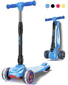 RRP £58.05 LOL-FUN 3 Wheel Scooter for Kids Ages 3-12 Years Old