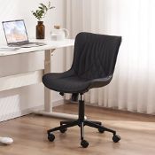 RRP £178.65 YOUTASTE Ergonomic Office Desk Chair Faux Leather with