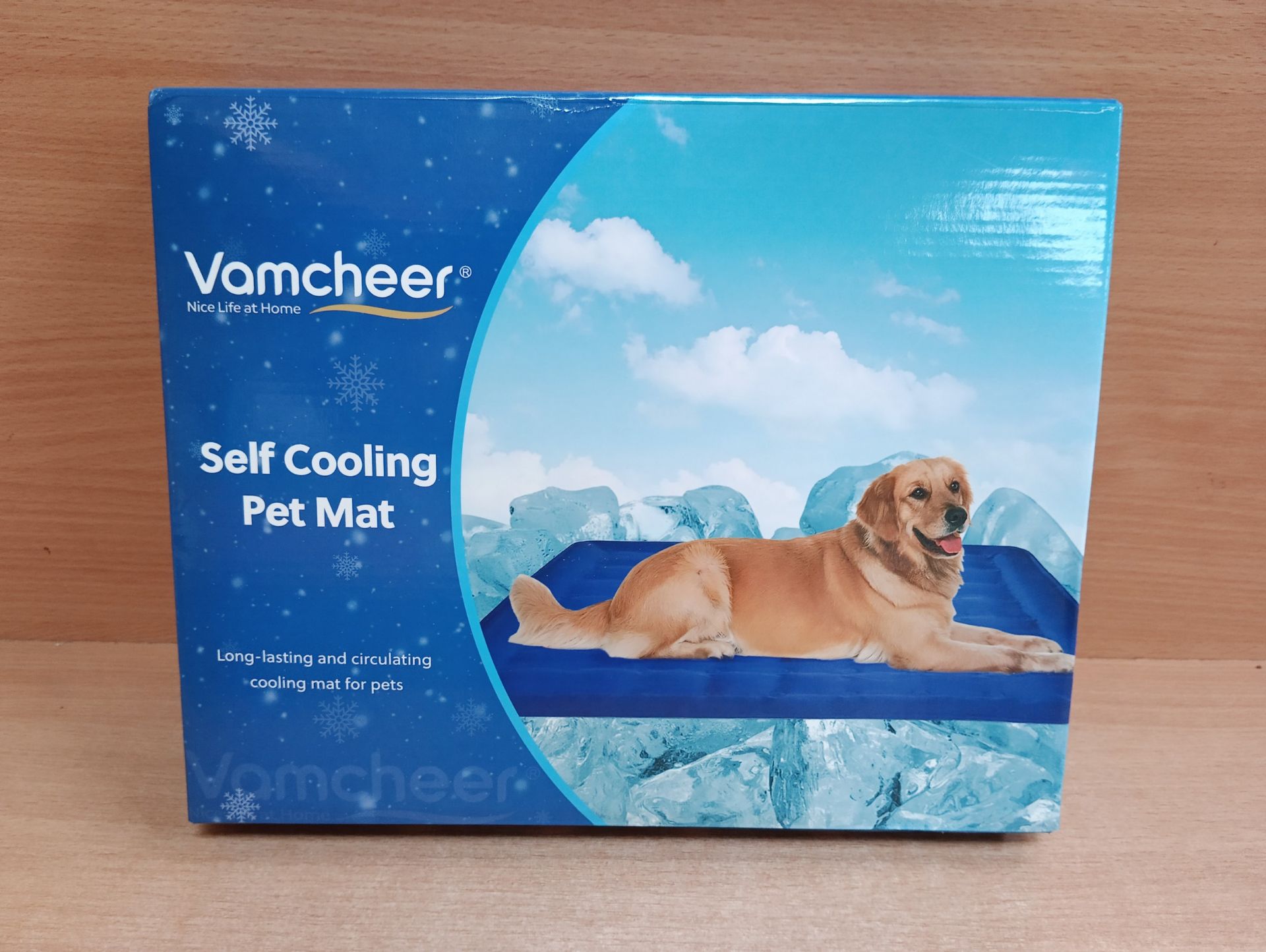 RRP £25.67 Vamcheer Dog Cooling Mat Pad - Pet Self Cooling Pad for Dogs and Cats - Image 2 of 2