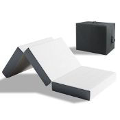 RRP £256.82 Vesgantti Folding Mattress Double Size with Storage Bag