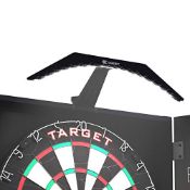 RRP £39.02 Target Darts Arc Dartboard Cabinet Lighting System,Black With White LED