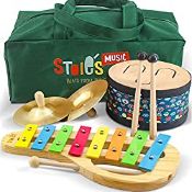 RRP £22.32 Stoie s Percussion Wooden Musical Instruments