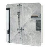 RRP £81.50 Meerveil Bathroom Mirror Cabinet