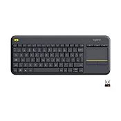 RRP £33.86 Logitech K400 Plus Wireless Touch TV Keyboard With
