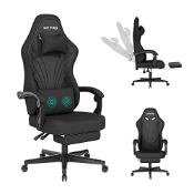 RRP £133.99 SITMOD Fabric Gaming Chair with Massage Back Support