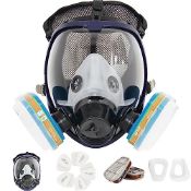 RRP £37.92 Trudsafe Complete Suit 6800 Reusable Full Face Respirator for Painting
