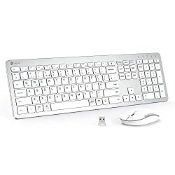 RRP £28.46 Wireless Keyboard and Mouse for Mac