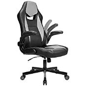 RRP £111.65 BASETBL Office Gaming Chair Racing Style PU Leather