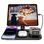 RRP £52.15 Wireless Charging Station for Apple Multiple Devices