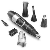 RRP £11.05 donlix Nose Hair Trimmer Men Professional 3 in 1 Eyebrow