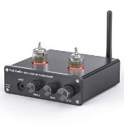 RRP £100.49 Fosi Audio BOX X3 5654W Tube Phono Preamp Turntable